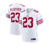 Christian McCaffrey, San Francisco 49ers - White